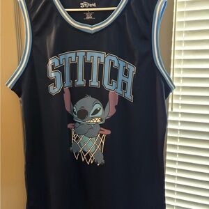 Disney Stitch Navy Blue Jersey